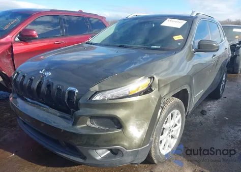 2015 Jeep Cherokee Latitude z USA, uszkodzony, nr VIN 1C4PJLCB6FW658373